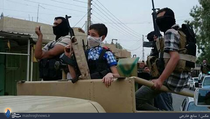 عکس/ سوءاستفاده داعش از کودکان