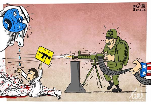 کاریکاتور/ کمک سران عرب به فلسطین کاریکاتور/ کمک سران عرب به فلسطین