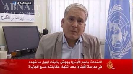 عکس/ گریه مقام سازمان‌ملل برای غزه