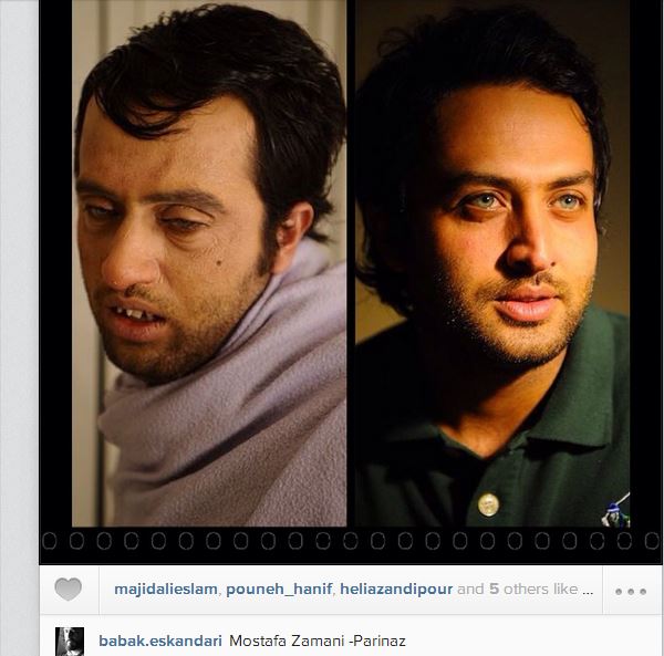 عکس/ گريم متفاوت و دیدنی آقای بازیگر عکس/ گريم متفاوت و دیدنی آقای بازیگر