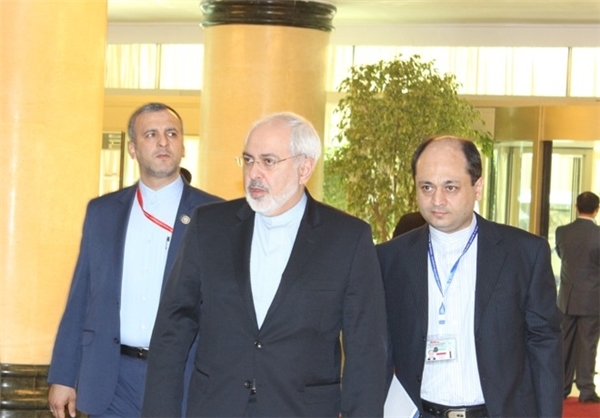 دیدار ظریف با وزیر امور خارجه چین+تصاویر