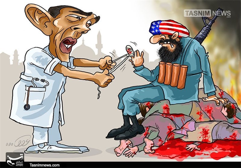 کاریکاتور/ امریکا مدافع دیروز ، دشمن امروز کاریکاتور/ امریکا مدافع دیروز ، دشمن امروز