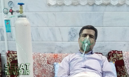 تصاویر / پای درد دل های یک جانباز شیمیایی تصاویر / پای درد دل های یک جانباز شیمیایی