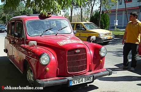 عکس/ تاکسی لندن در تهران