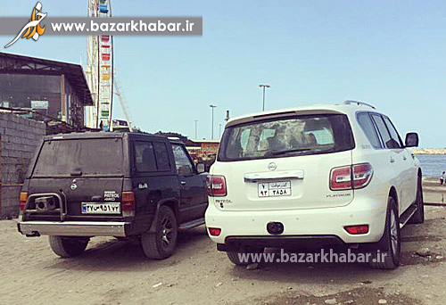 عکس/ پاترول 2014 در کنار پاترول 1380 عکس/ پاترول 2014 در کنار پاترول 1380