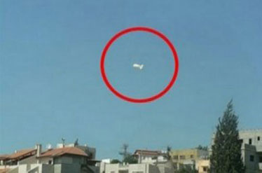 بالون جاسوسی اسرائیل در لبنان +عکس