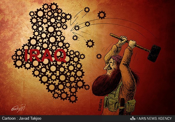 کاریکاتور/ آن روی سکه داعش در عراق