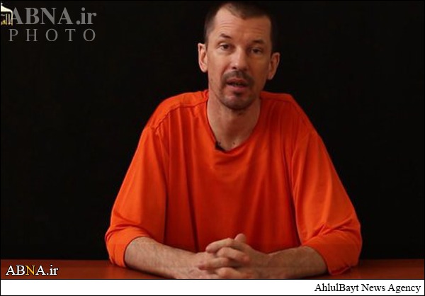 گروگان جدید داعش +عکس گروگان جدید داعش +عکس