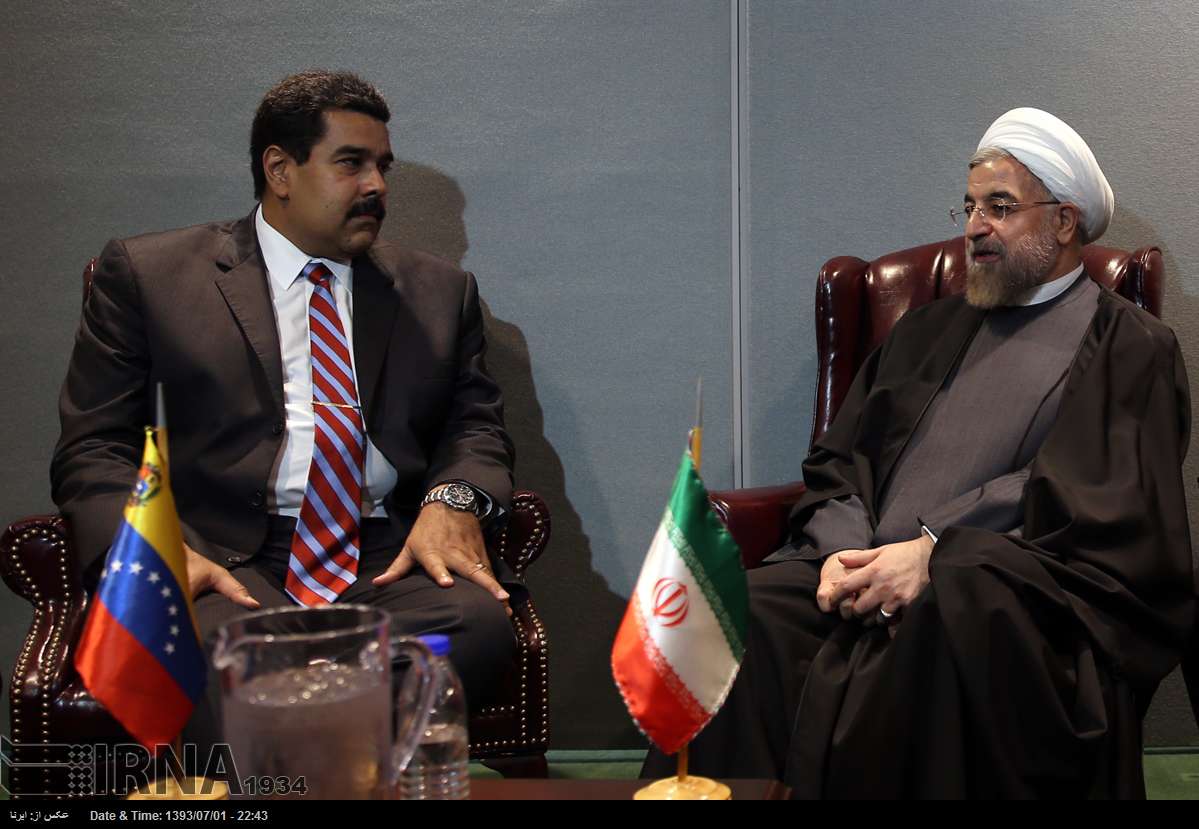 عکس/ دیدار روحانی با مادورو