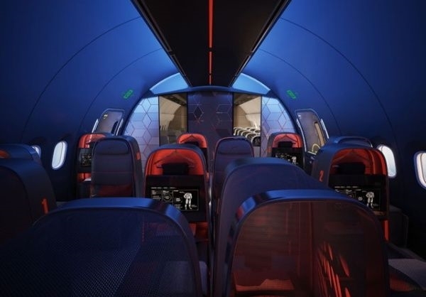 تصاویر / هواپیمایی مخصوص ورزشکاران