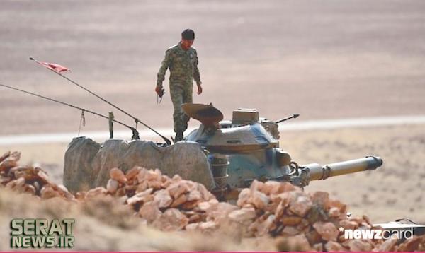 مرز ترکیه در تسخیر تانک ها در آمد+تصاویر(خبر گوشه قرمز)