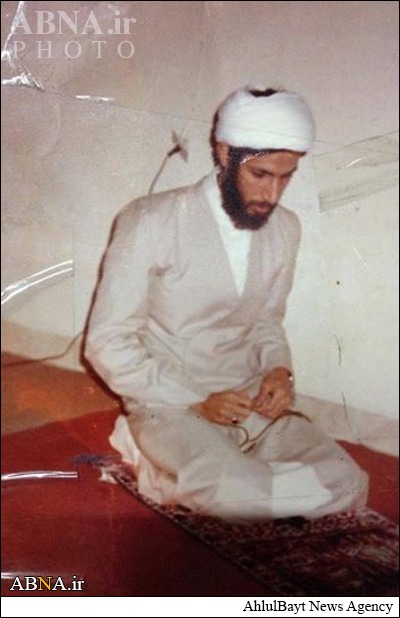 عکس دیده نشده از نماز «شیخ نمر»