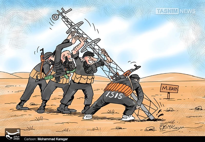 کاریکاتور/ فاتحان نفت!‎