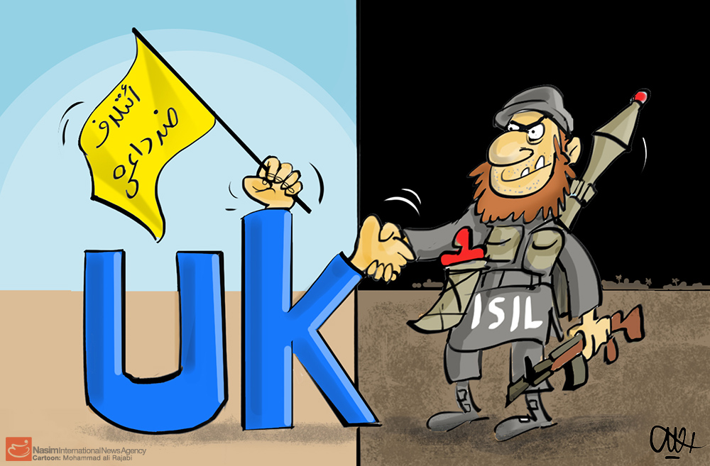 کاریکاتور/ داعش و انگلیس