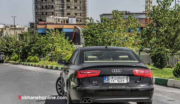 عکس/ رویت آئودی A6 در تهران