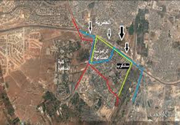 تازه‌ترین درگیری‌ها در حلب +نقشه