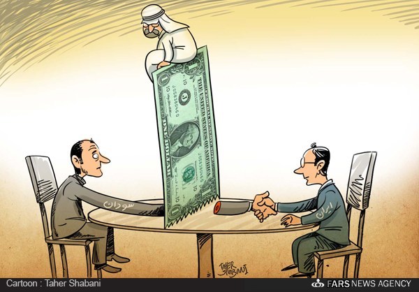 کاریکاتور/ عربستان درتکاپوی محدودسازی ایران
