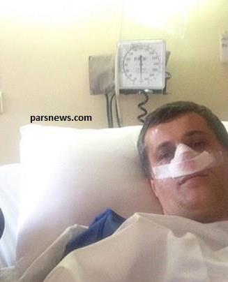 عکس/ جراحی بینی یک آقازاده عکس/ جراحی بینی یک آقازاده