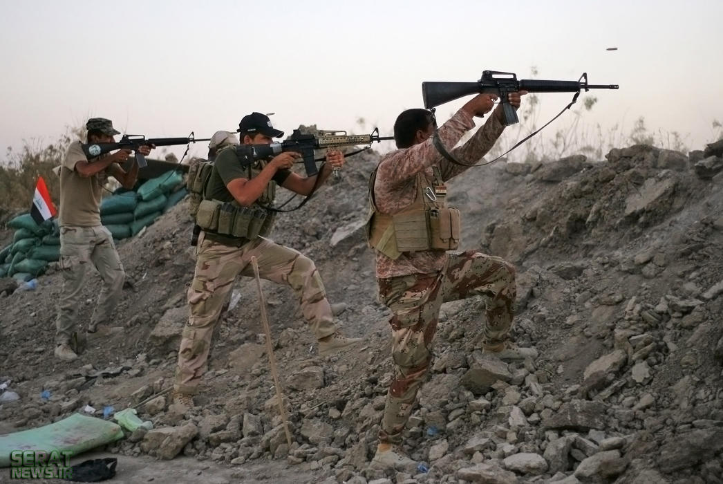 آخرین درگیری های ارتش عراق با داعش+گزارش تصویری(ناقص)