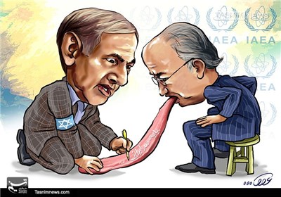 کاریکاتور/ بیانیه ضد ایرانی آژانس
