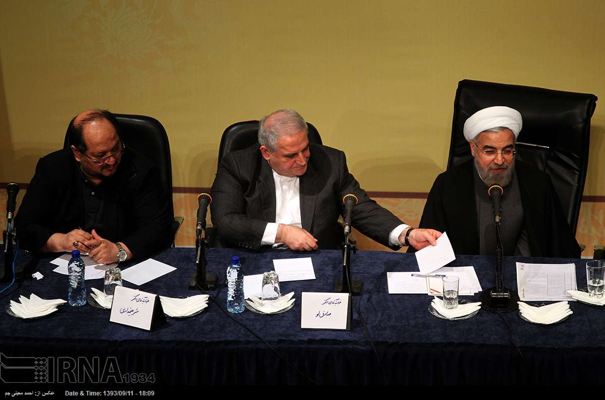 عکس/جلسه‌سرمایه‌گذاران‌باحضورروحانی