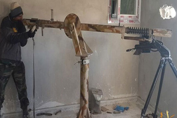 عکس/سلاح جدید داعش در عین‌العرب