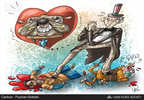 کاریکاتور/ نگرانی اوباما در باره حقوق حیوانات