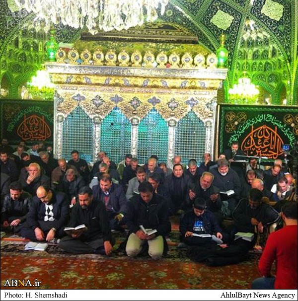 شب‌شهادت‌نازدانه امام‌حسین(ع)+تصاویر