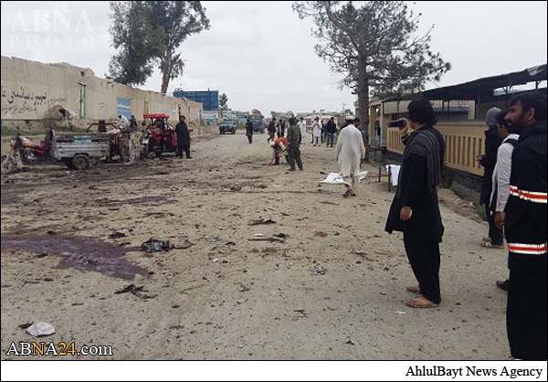 انفجار انتحاری در افغانستان +تصاویر