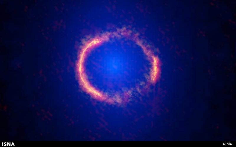 حلقه اینشتین در فضا پیدا شد +عکس