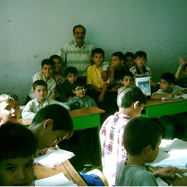 عکس/ سردارآزمون سرکلاس اول ابتدایی