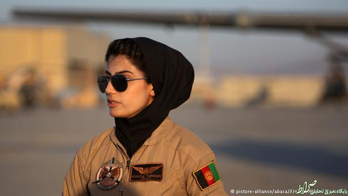 عکس/ نخستین خلبان زن افغانستان