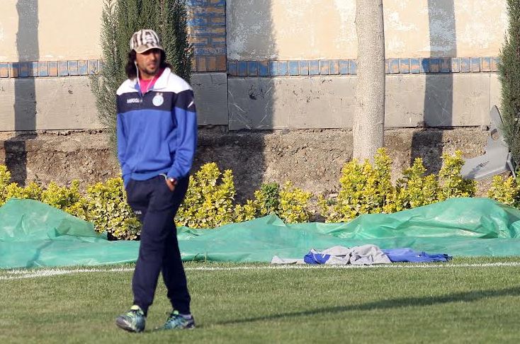 عکس/ جاسم کرار و تمرین سکونشینی! عکس/ جاسم کرار و تمرین سکونشینی!