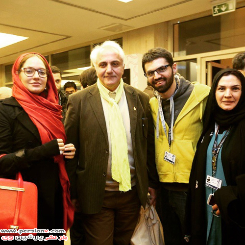 عکس/ علي معلم درکنار همسر و پسرش