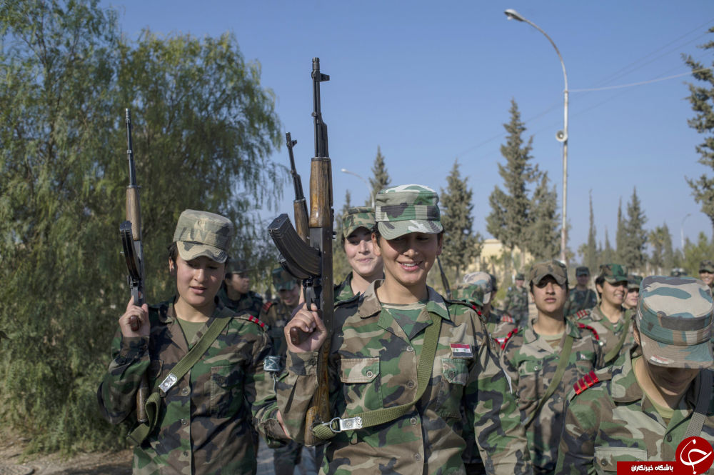 زنانی که مردتر از مردان می‌جنگند +تصاویر