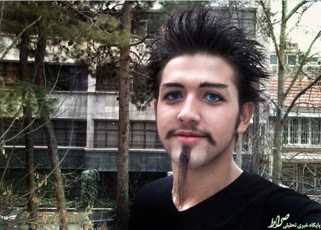 عکس/ گریم بانمک بازیگر جوان!