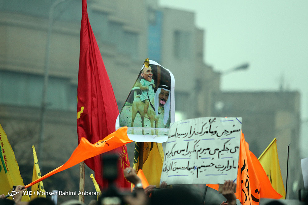 عکس/ اوباما سوار بر ملک سلمان!