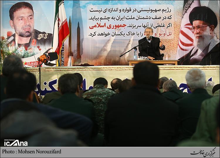 بازدید لاریجانی از مراکز موشکی سپاه+عکس