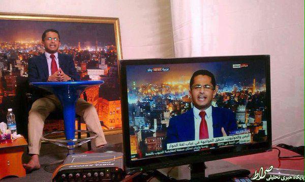 عکسی جالب از پشت‌صحنه ارتباط با کارشناس