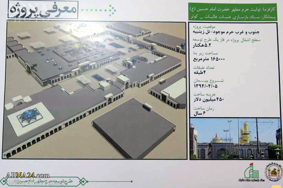 عکس/ طرح توسعه حرم امام حسین(ع) عکس/ طرح توسعه حرم امام حسین(ع)