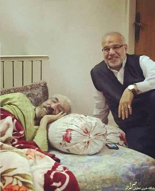 عکس/ عیادت کاشانی از سلحشور