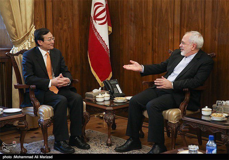 عکس/ دیدار ظریف با معاون وزیرخارجه چین