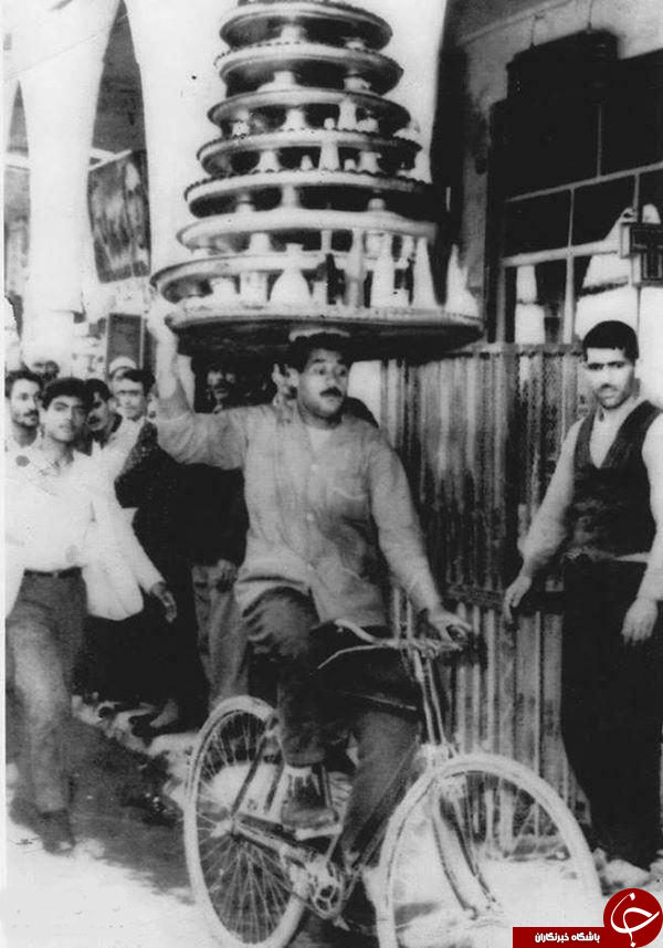 عکس/ پیک غذا دردهه 40