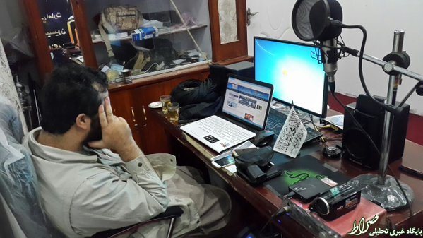 عکس/ تیم رسانه‎ای طالبان!