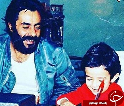 عکس/ نوستالژی خسروشکیبایی و پسرش