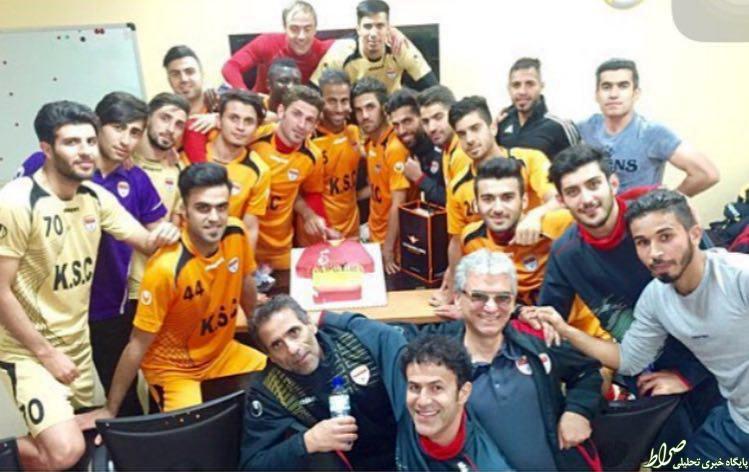 عکس/ جشن تولدی در اردوی فولادی ها