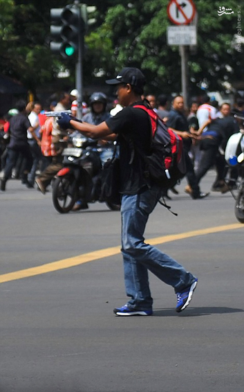 عکس/ یکی از عاملان انتحاری در جاکارتا عکس/ یکی از عاملان انتحاری در جاکارتا