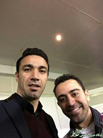 عکس/ سلفی نکونام و ژاوی