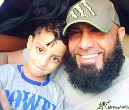 عکس/ سلفی ابوعزائیل و پسرش