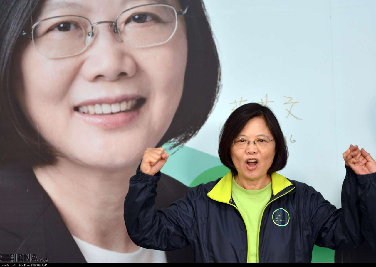 عکس/ نخستین رئیسجمهور زن در تایوان عکس/ نخستین رئیسجمهور زن در تایوان